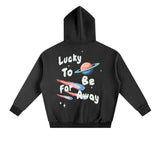 LUCKY TO BE FAR AWAY